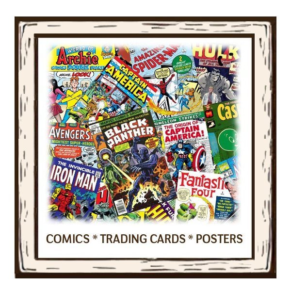 Comic Books, Trading Cards & Posters collectibles and memorabilia