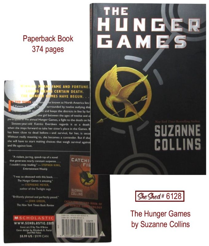The Hunger Games Book 1 Paperback Suzanne Collins First Scholastic PB 2009