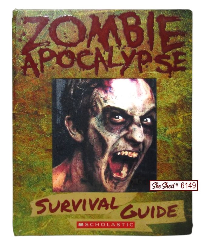 Zombie Apocalypse Survival Guide Heather Dakota 2013 Scholastic Hardcover Book