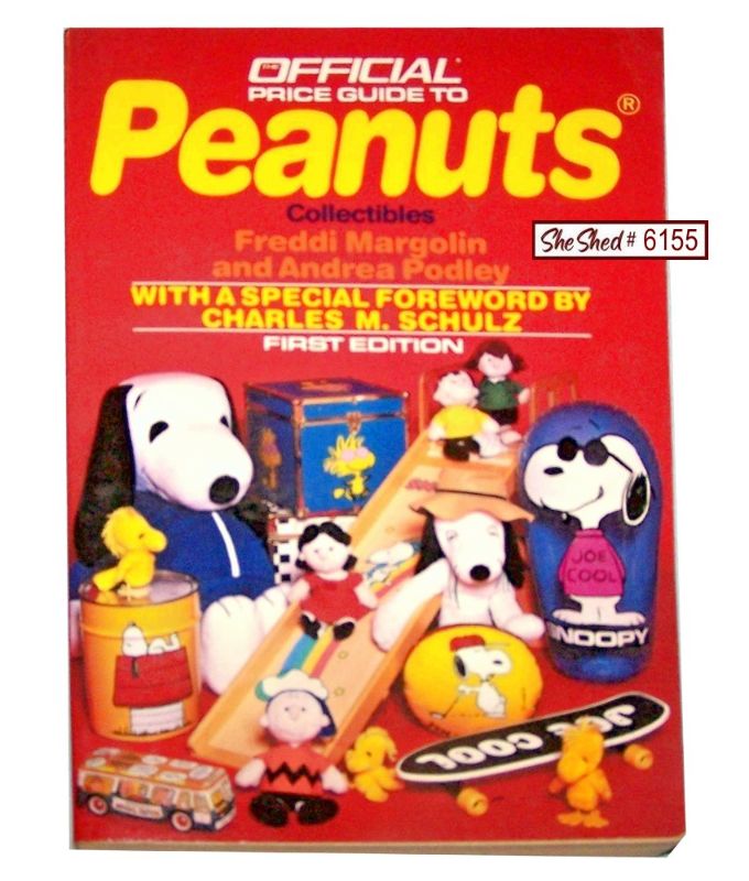 Peanuts Official Price Guide Collectibles 1990 1st Edition Snoopy Schulz