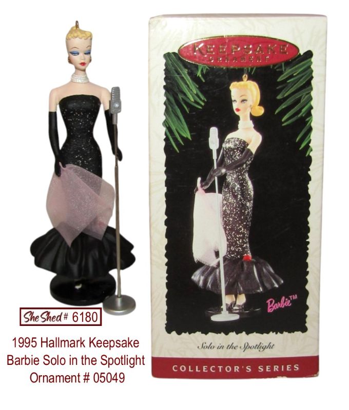 Barbie Solo in the Spotlight 1995 Hallmark Keepsake Ornament 05049 w Box