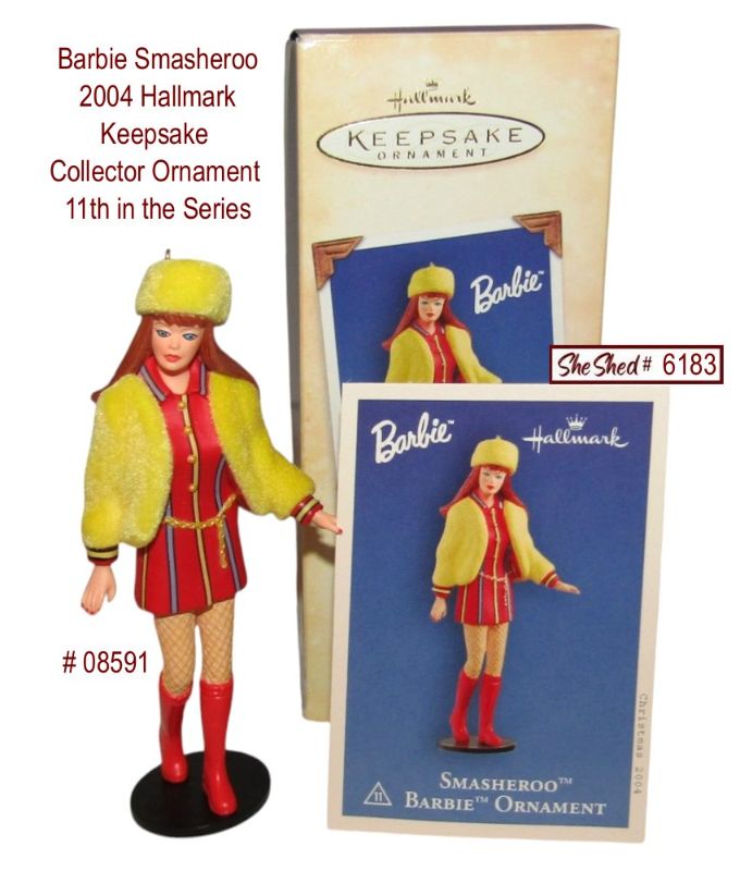 Barbie Smasheroo 2004 Hallmark Keepsake Collector Ornament 11th Series 08591